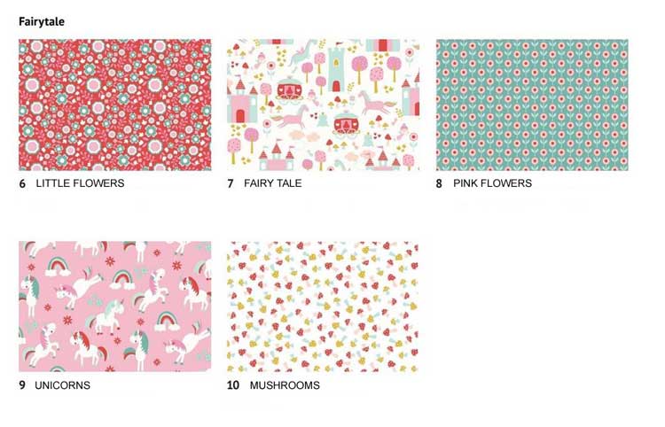 Fairytale - Patchwork Fabric Collection